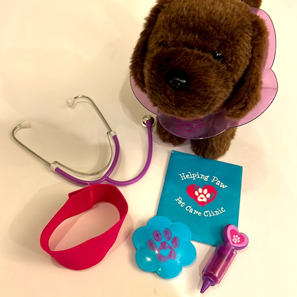 American Girl Doll Cuddles and Cures Pet Set!